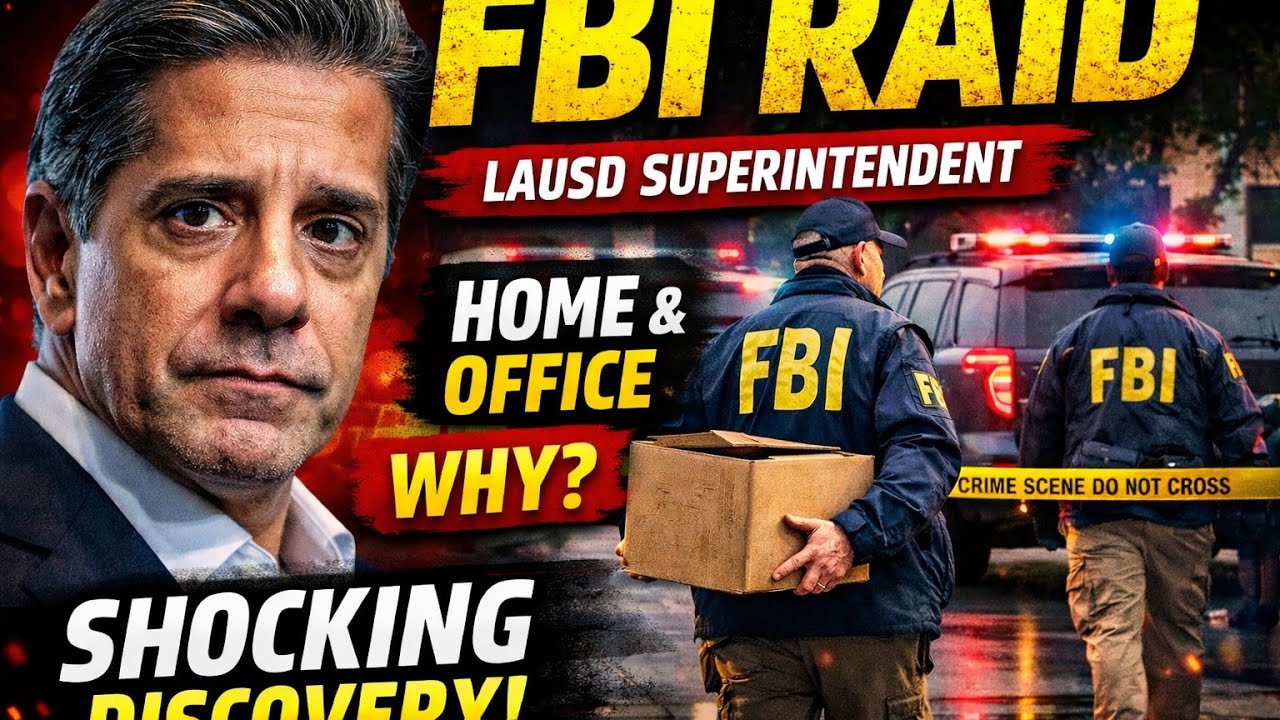 FBI Serves Search Warrants at LAUSD Headquarters and Alberto Carvalho’s Home | LAUSD Raid Explained