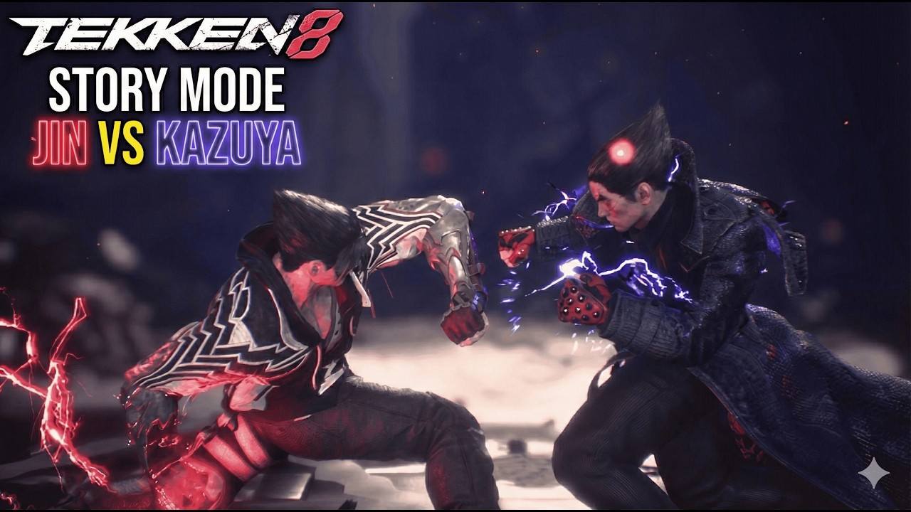 Jin vs Kazuya is INSANE! Tekken 8 Story Mode Chapter 1 Gameplay