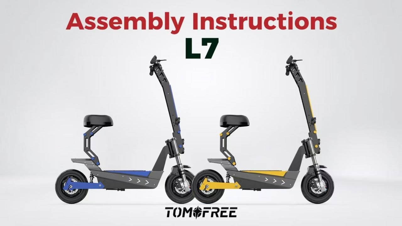 Tomofree L7 Electric Scooter | Assembly Instructions