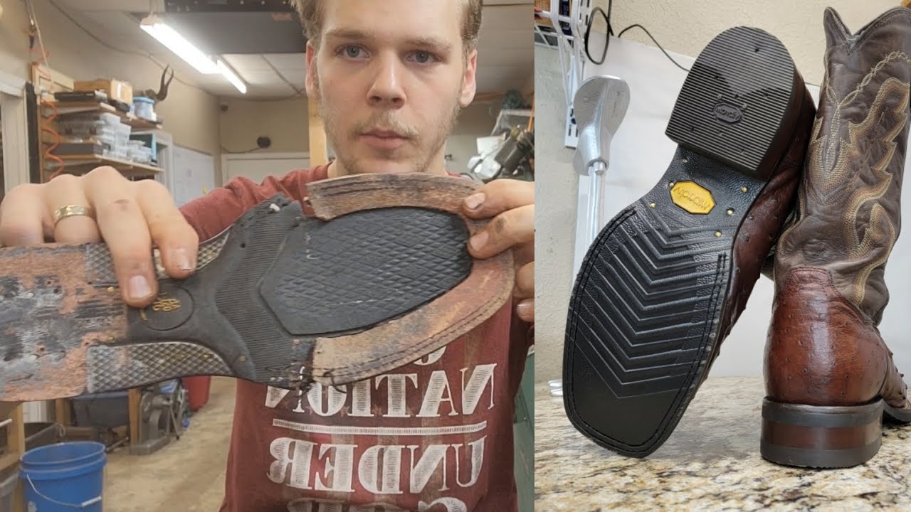 Dan Post Cowboy Boot Restoration!