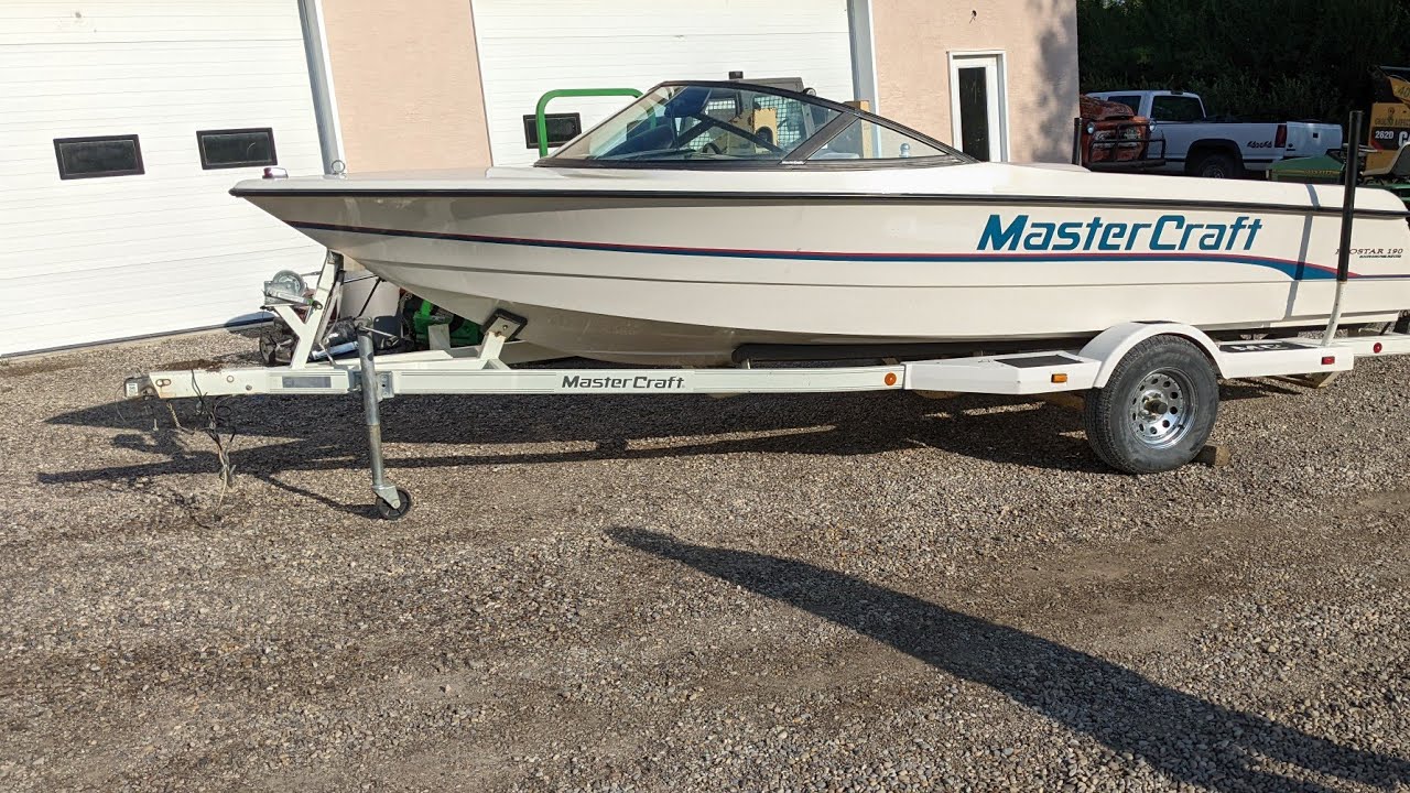 Buying a broken boat. 1996 Mastercraft prostar 190.