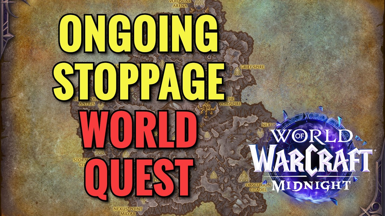Ongoing Stoppage World Quest (WoW Midnight)