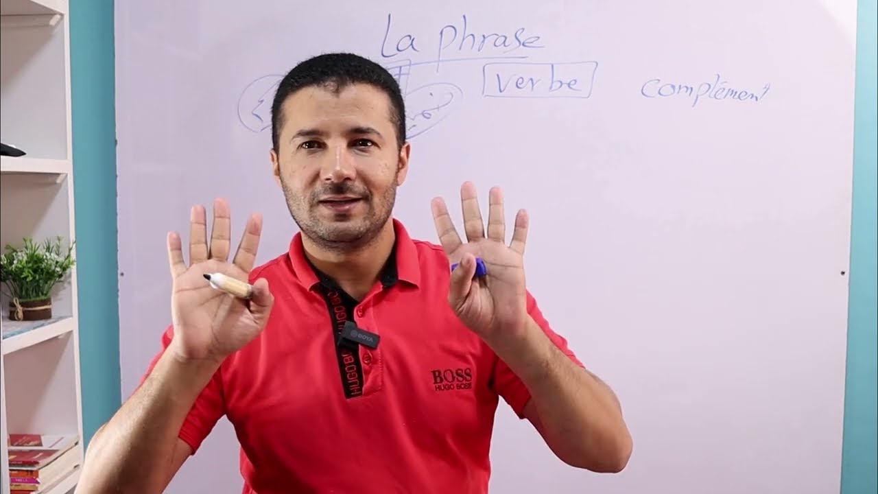 شرح تكوين الجملة وشرح ضمائر الفاعل في اللغة الفرنسية - منصة فرنشاوي - مسيو وليد مصطفى