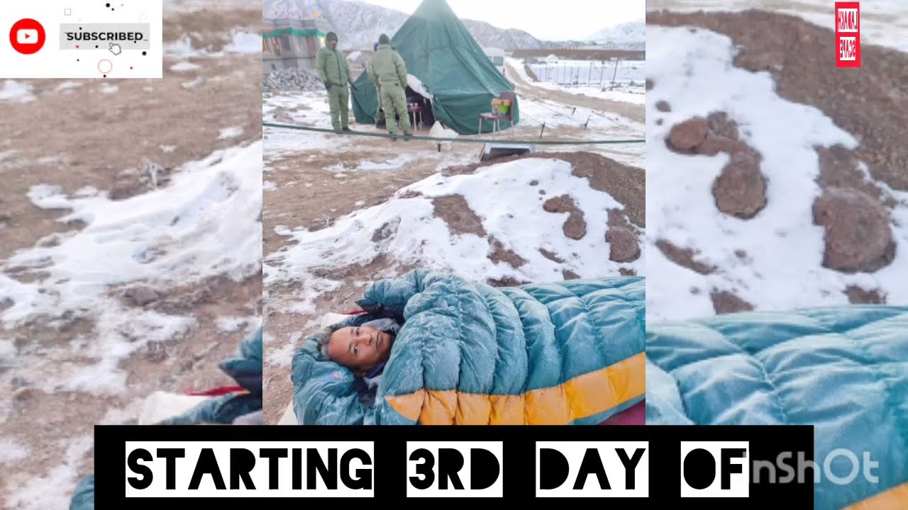 Ka @SonamWangchuk66  on his Third day of climate fast..