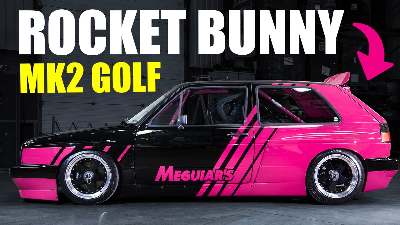 🚙 Barn Find Volkswagen Golf 🔥 RESTO MOD🔥 Custom Show Car 🚙 | Rocket Bunny Kit
