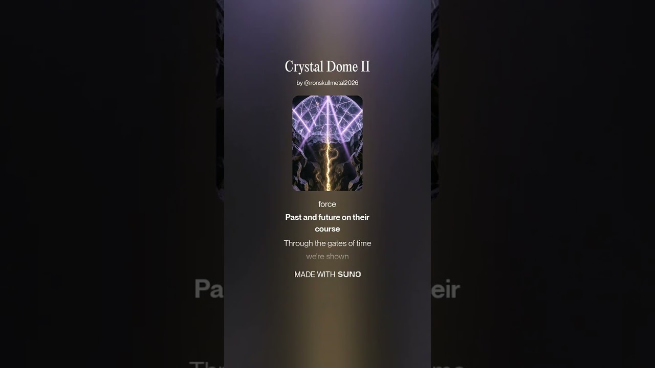 Crystal Dome II | Progressive Metal | Original Song | IRONSKULLMETAL