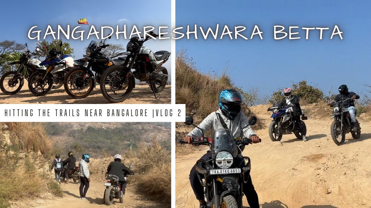 Hitting the Trails at Gangadhareswara Betta | Ride Vlog 2🔥