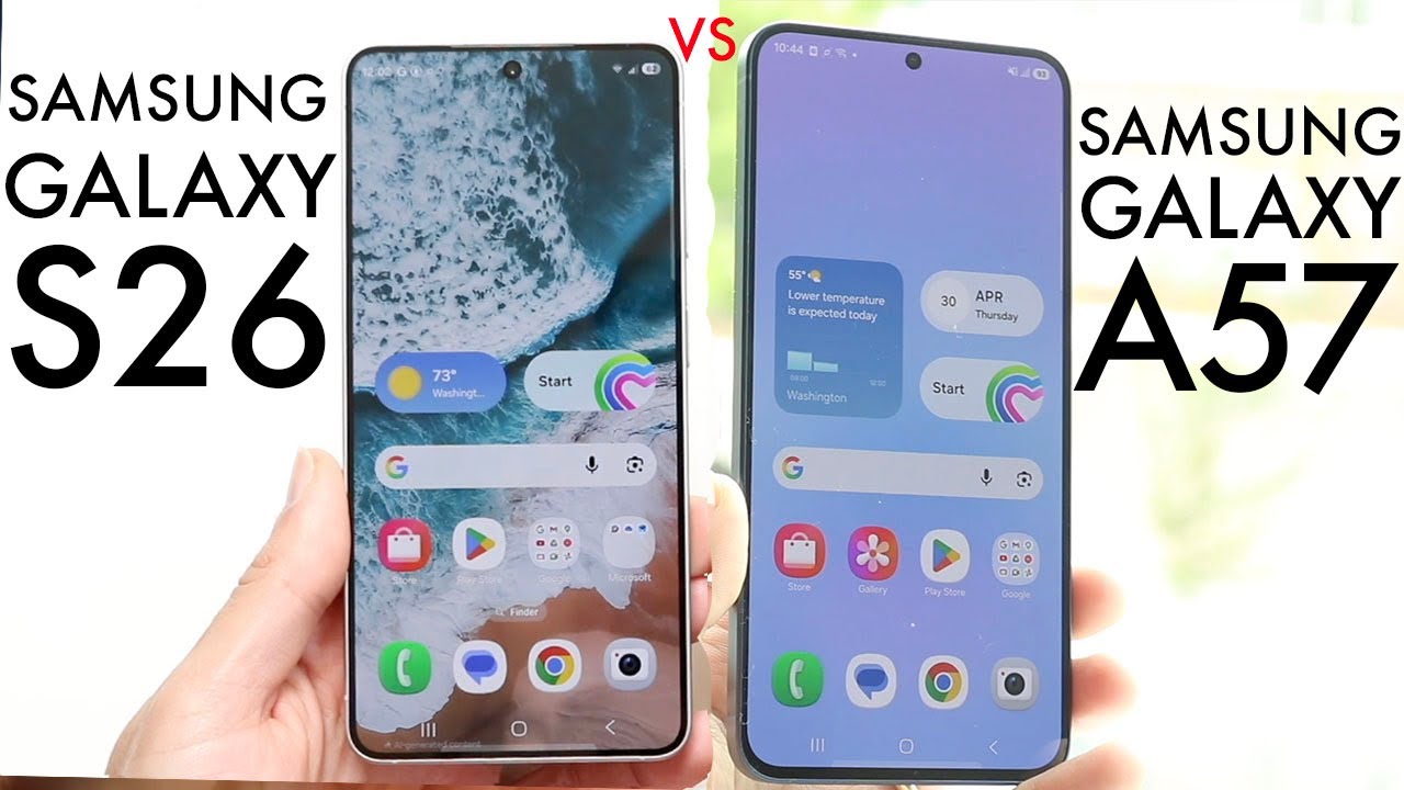 Samsung Galaxy A57 против Samsung Galaxy S26! (Сравнение) (Обзор)