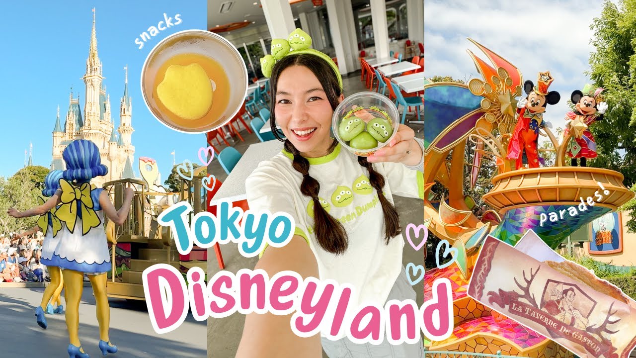Tokyo Disneyland VLOG 🏰 (snacks, fangirling & differences between Tokyo Disney & US Disneyland)