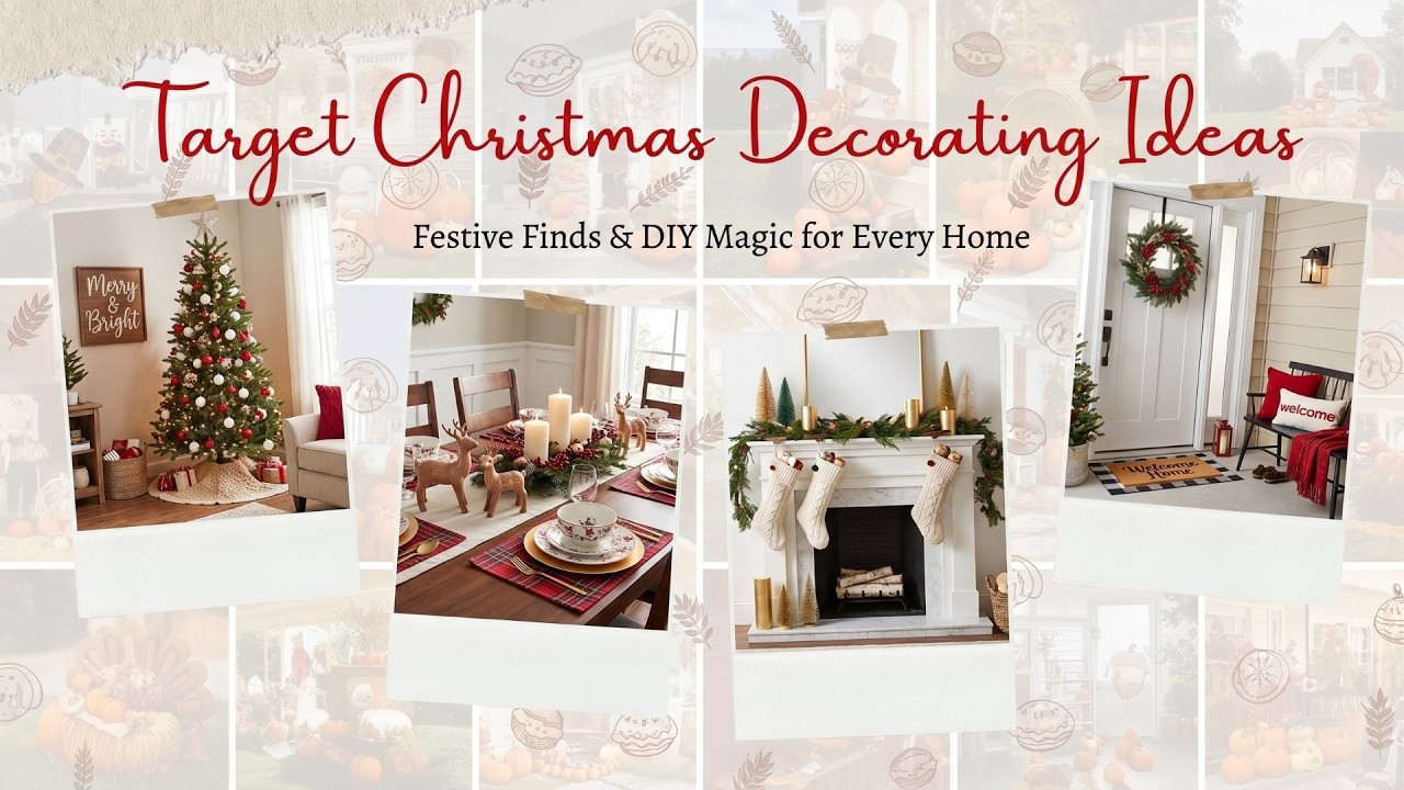 100+ Target Christmas Decorating Ideas ✨ Affordable Tree Styling and Studio McGee Holiday Picks 2026