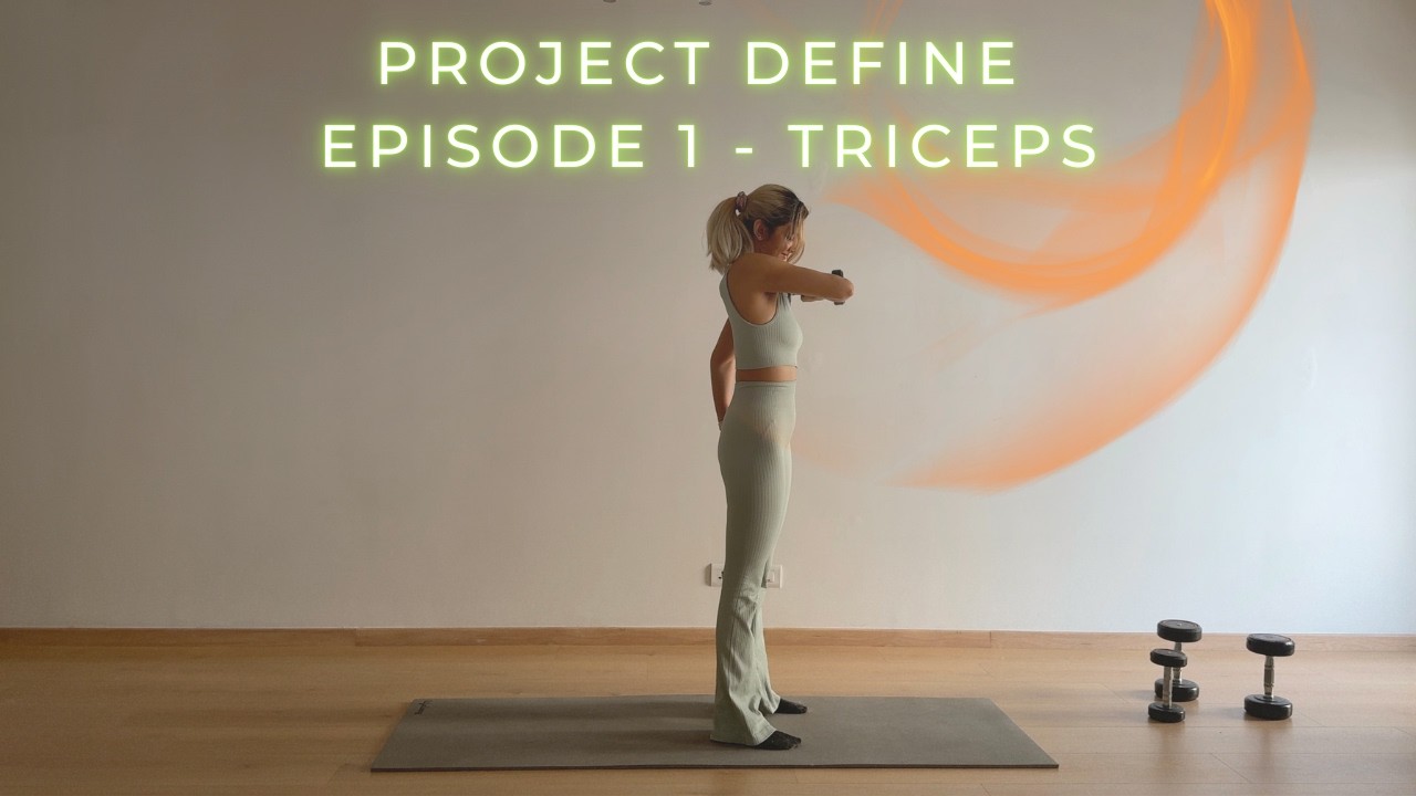 25 MIN Dumbbell Triceps Workout | At Home