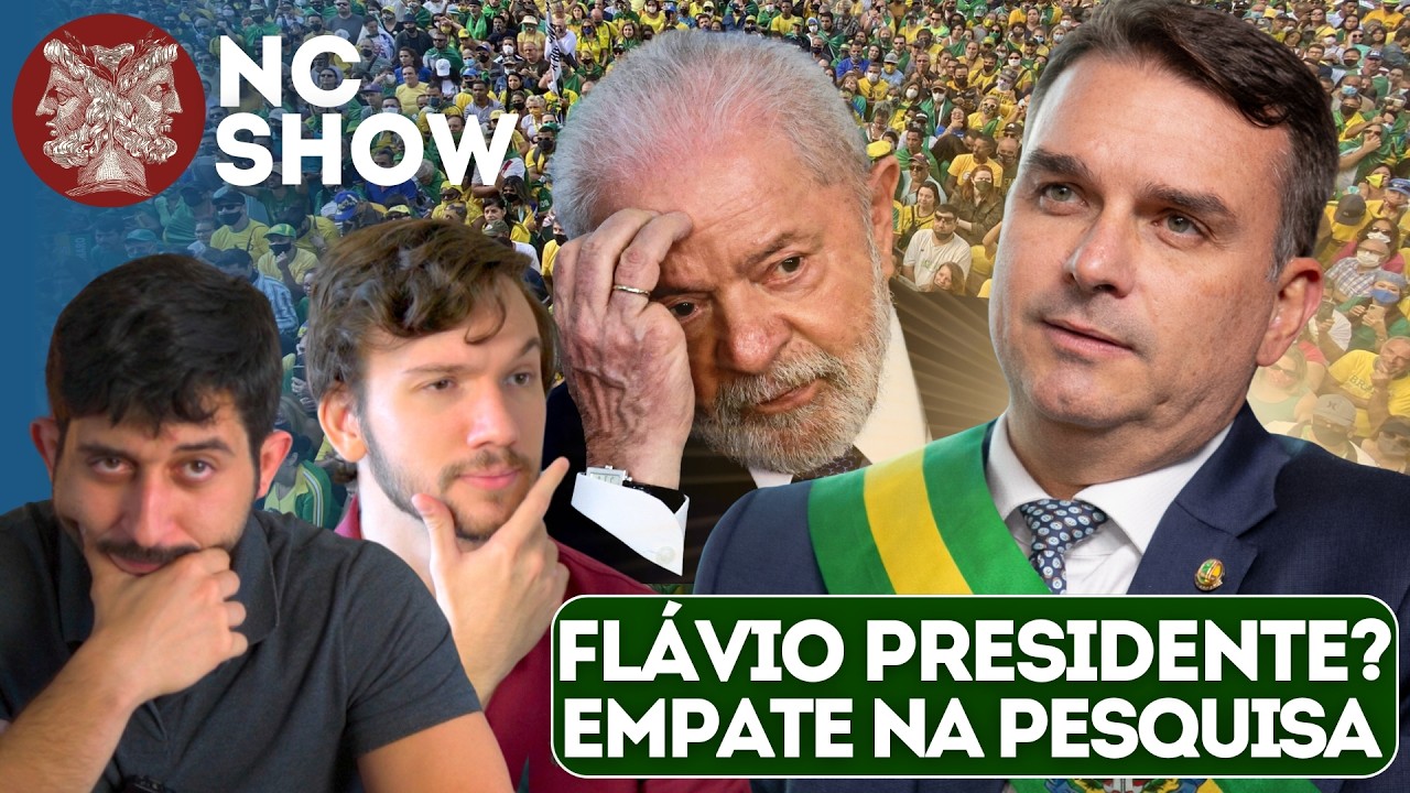 FLAVIO BOLSONARO SUPERA LULA NO SEGUNDO TURNO: FLÁVIO SERÁ PRESIDENTE?