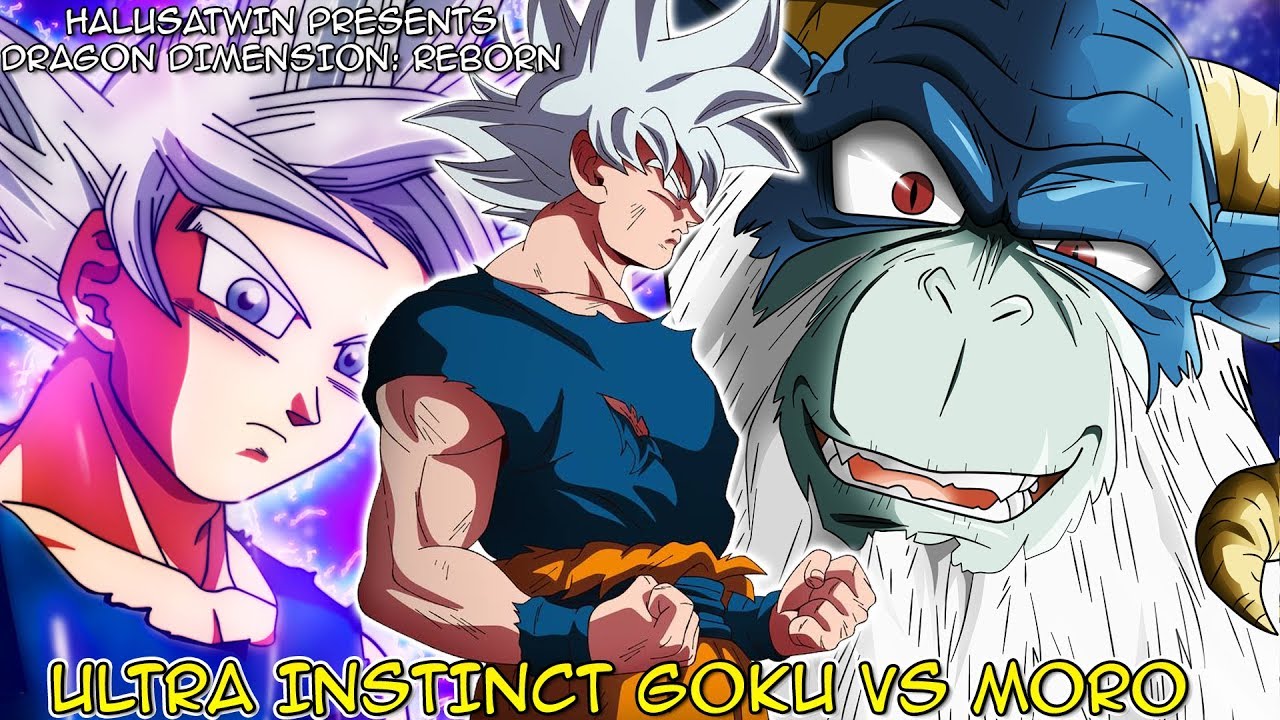 Dragon Ball Super: Ultra Instinct Goku Vs Moro