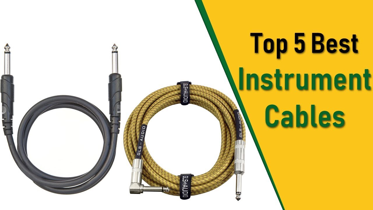 Instrument Cables : 5 Best Instrument Cables 2020