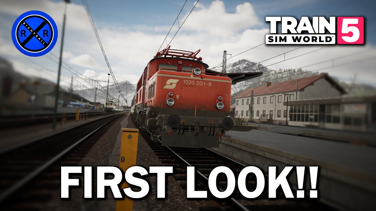 FIRST LOOK at the Mittenwaldbahn! (Innsbruck - Garmisch-Partenkirchen) - Train Sim World 5
