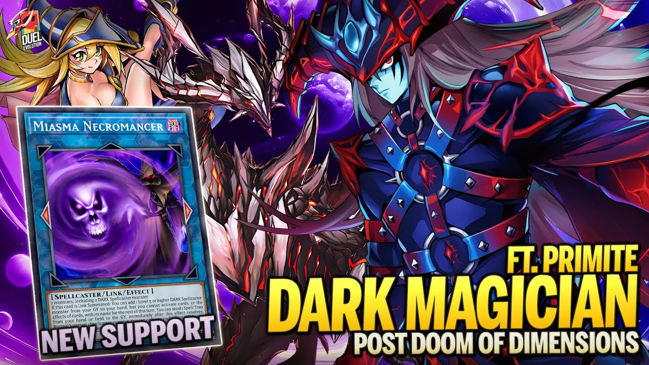 Deck Dark Magician Post Doom of Dimensions|MDPRO3| Replays 🎮 + Decklist ✔️