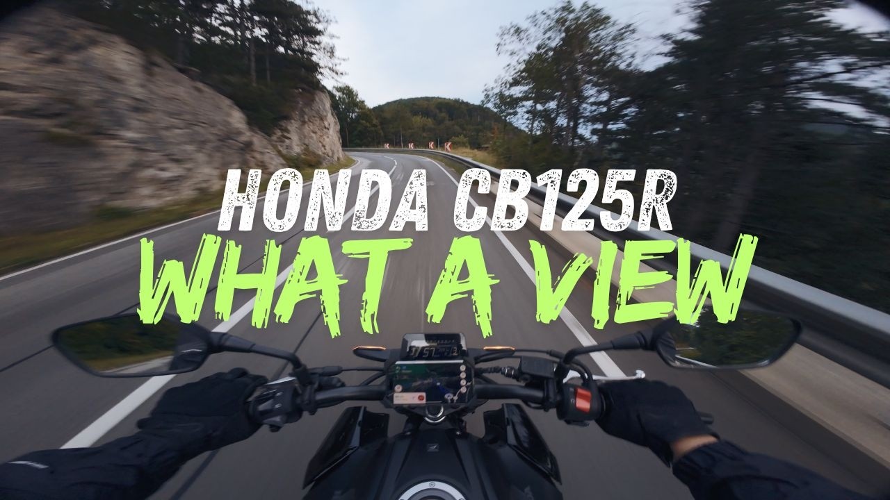 Honda CB125R What A Nice Route | 4K POV