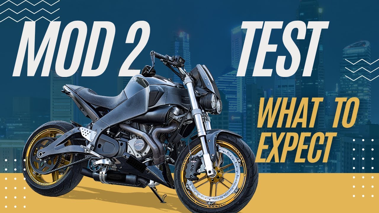 What To Expect On Your MOD 2 Motorcycle Test
