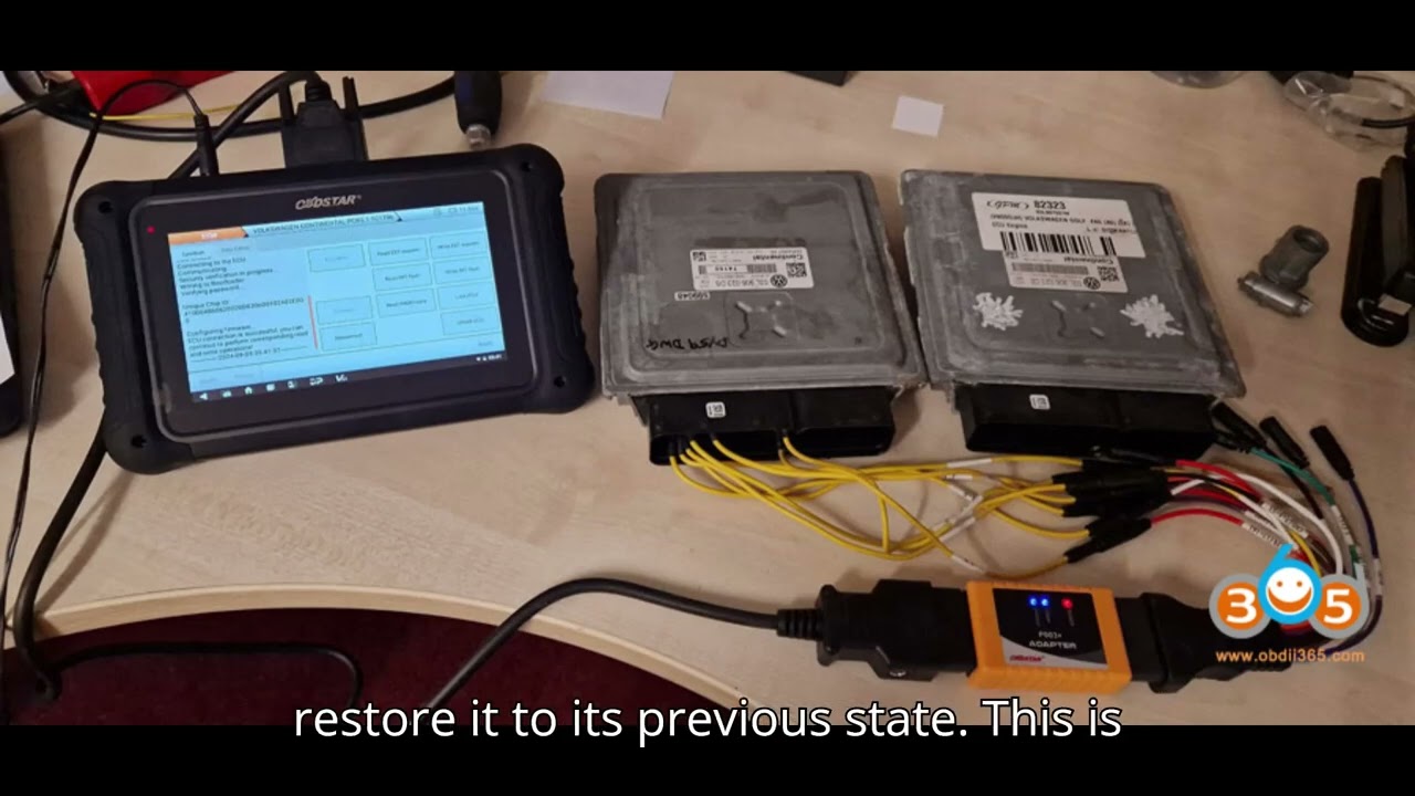 Will OBDSTAR DC706 FC200 Clone VW Simos PCR2.1 ECU?