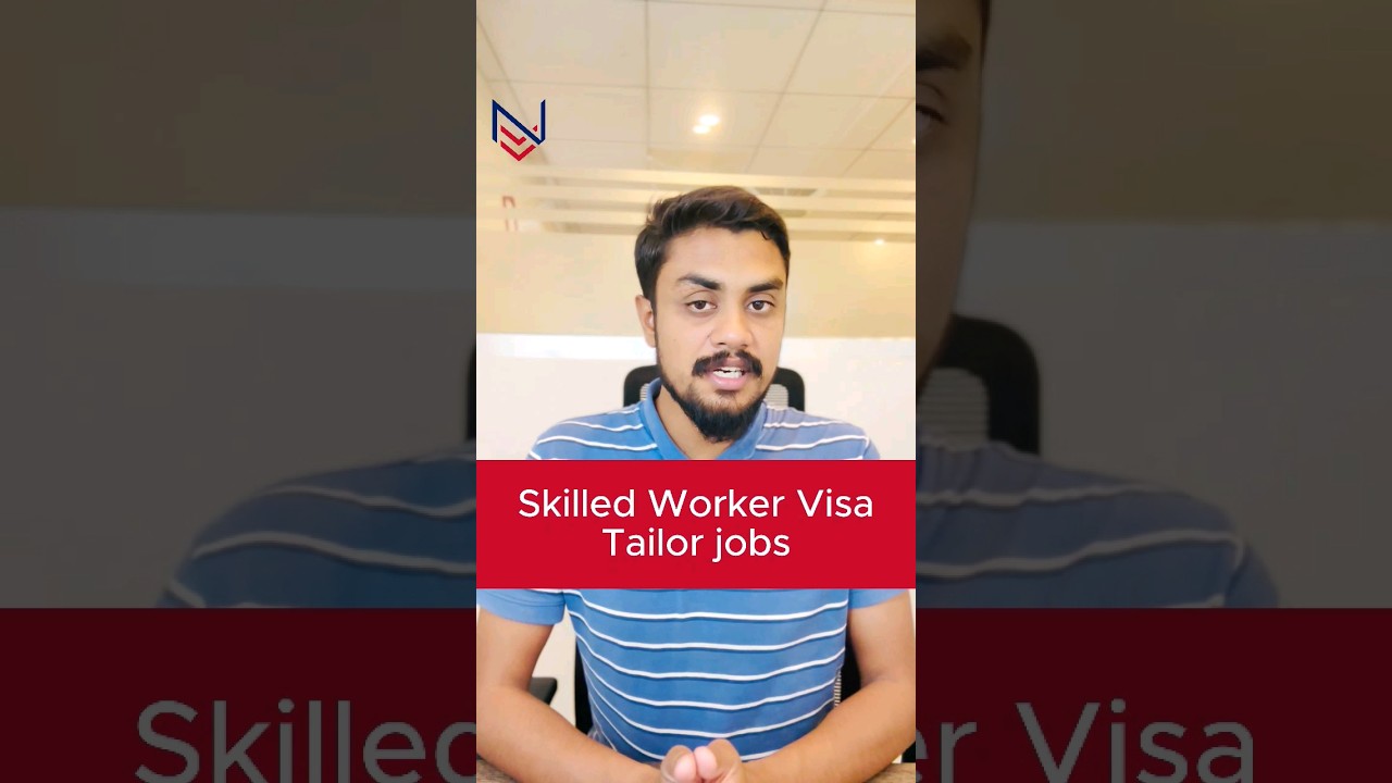 Skilled Worker Visa for Tailor Jobs in the UK #ukvisa #NexusVisa #SkilledWorkerVisa #TailorJob