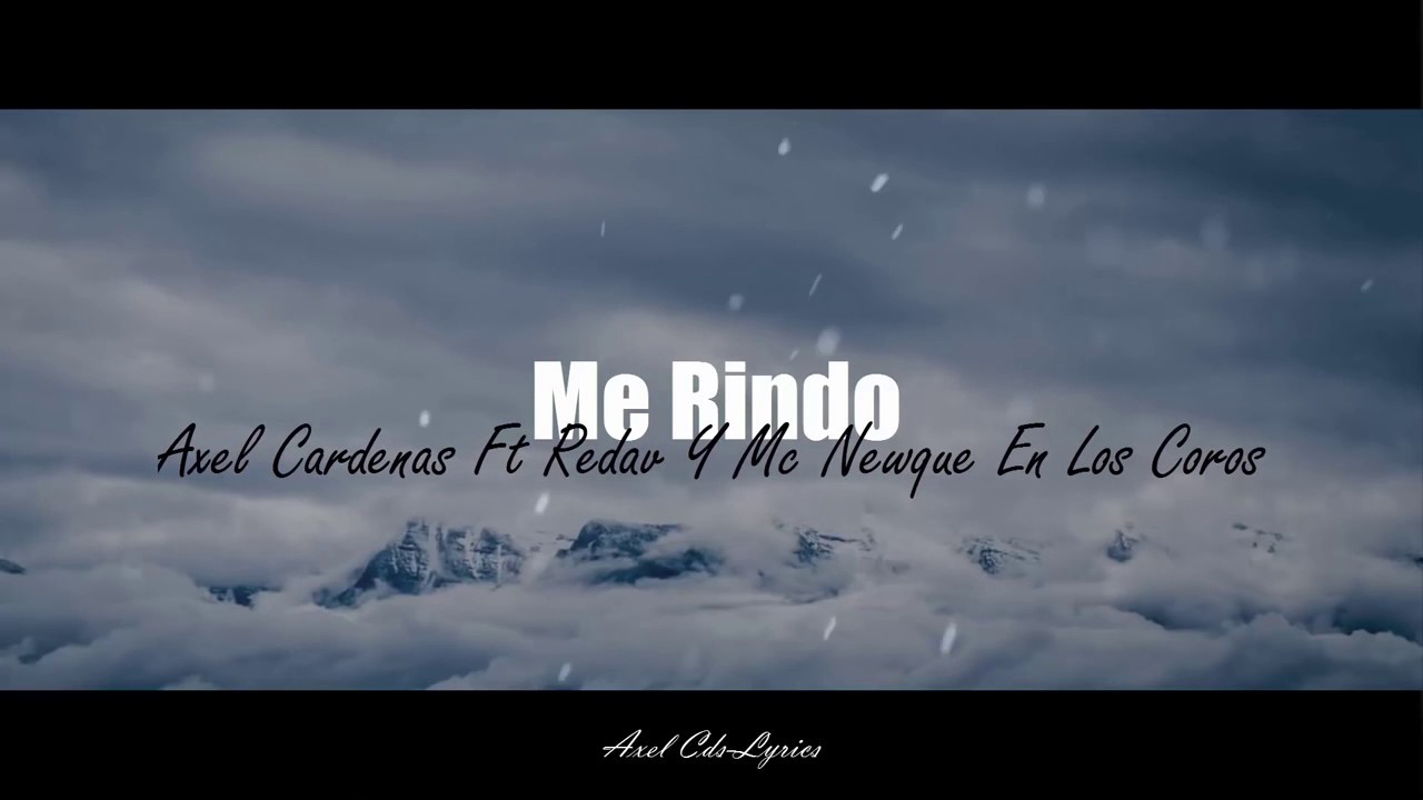 Me Rindo - Newke Feat. Axel C&aacute;rdenas & El Redav (Rap Desamor)