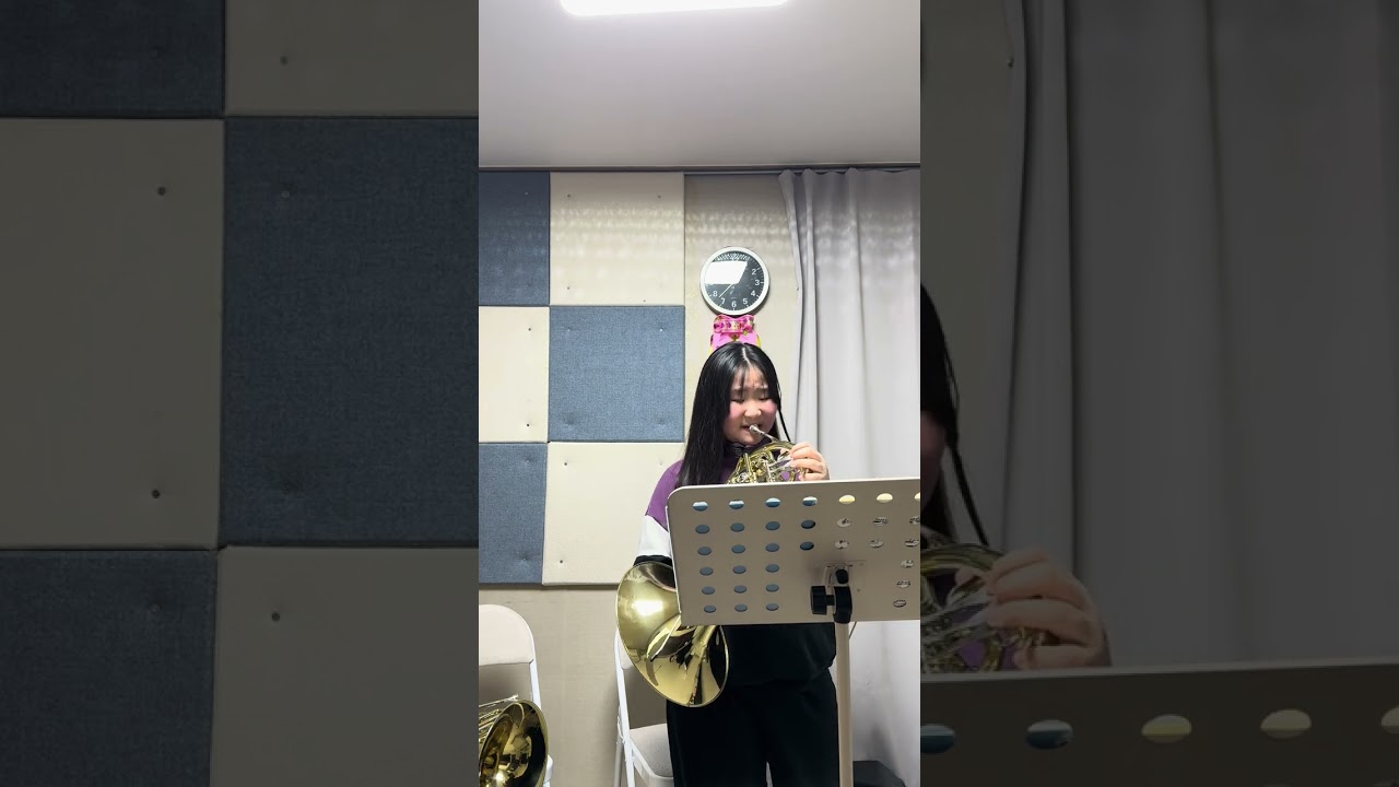 Mozart Horn Concerto No. 4 in E flat Major  모짜르트 호른 콘체르토 4번 호른 석적중 1학년 강태이