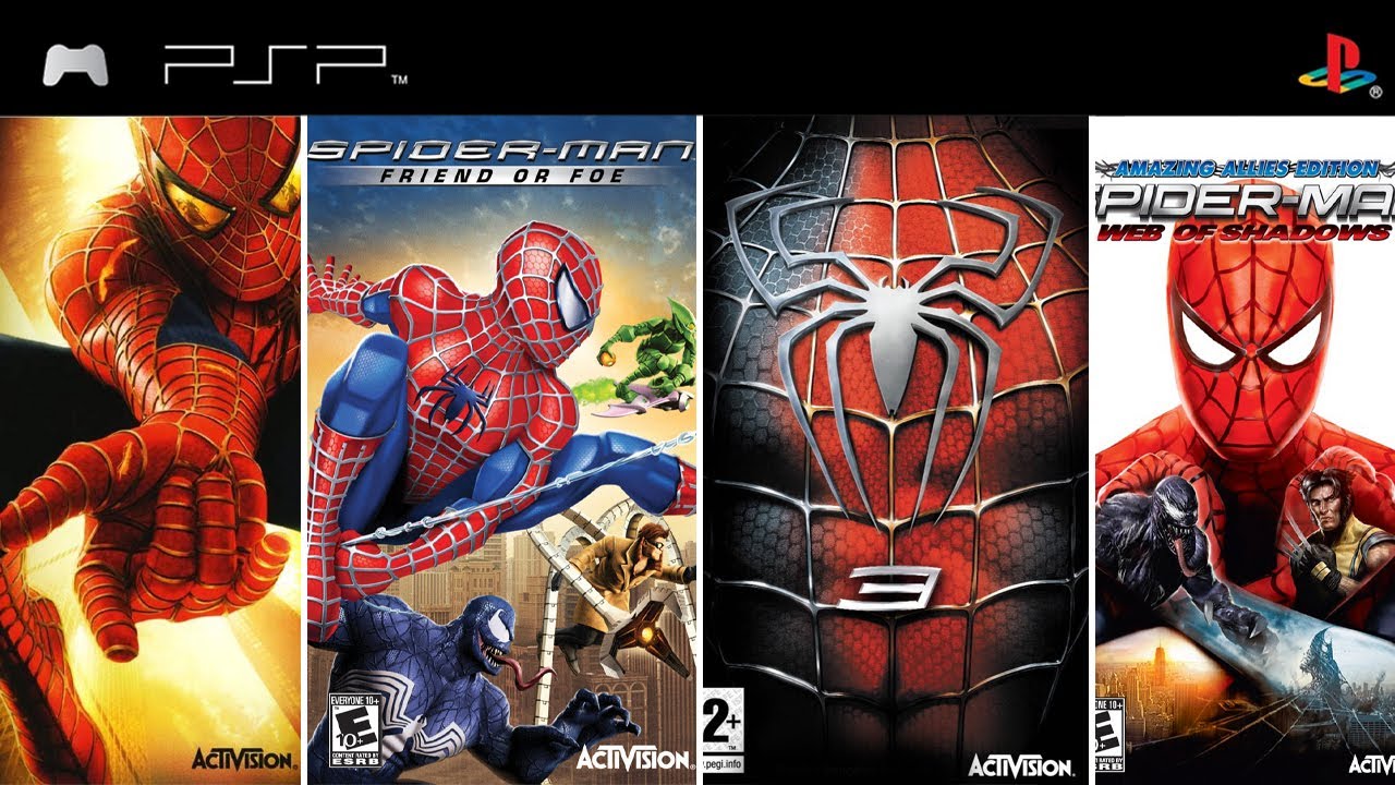 Spider-Man Games for PSP