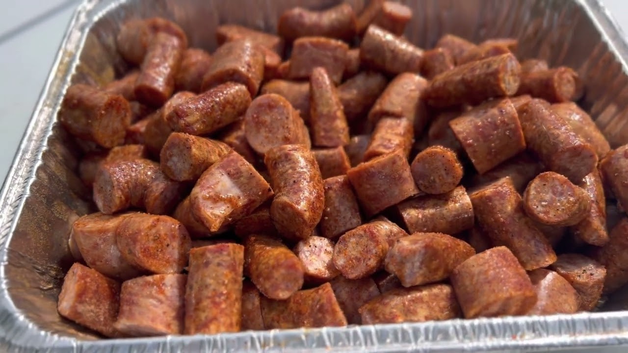 Smoked Sausage Burnt Ends