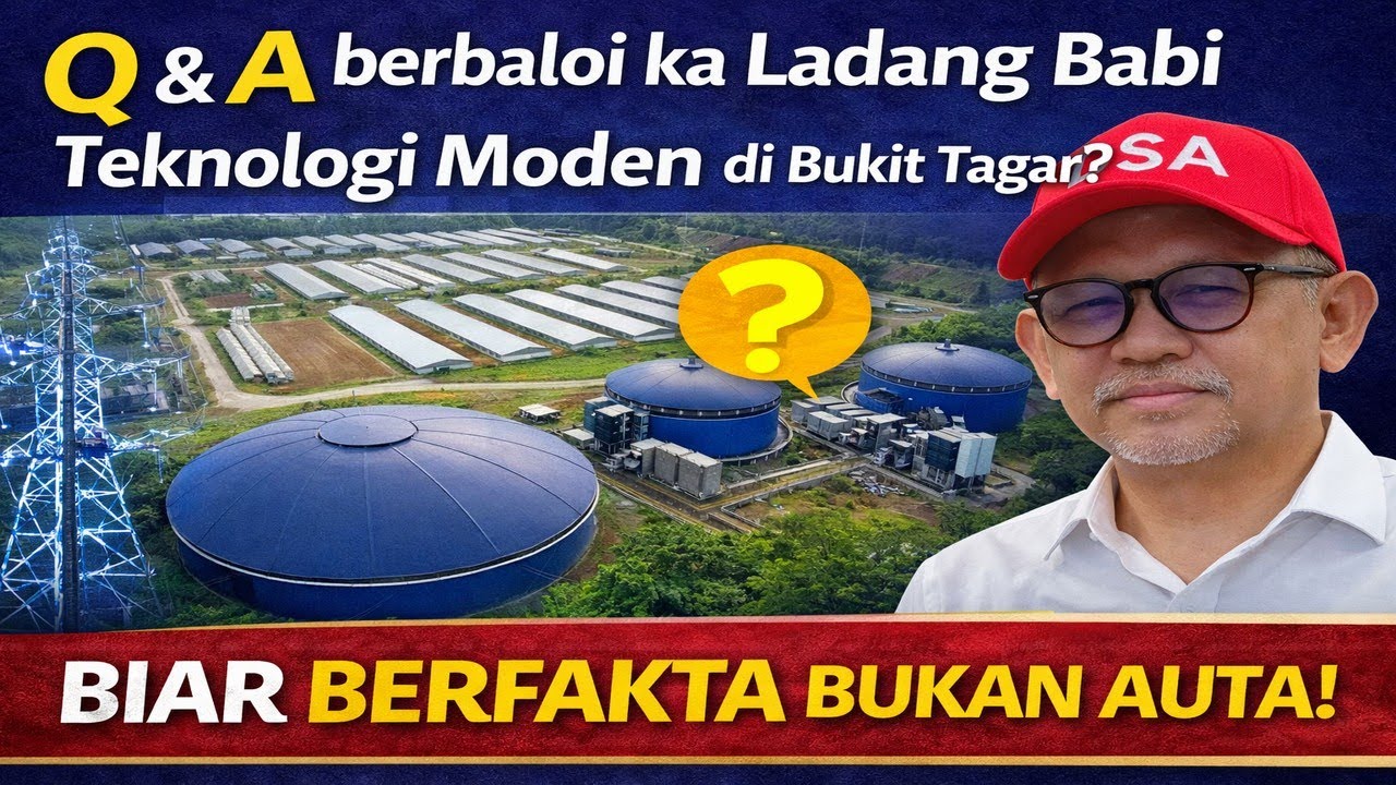 Q&A berbaloi ka Ladang Babi Teknologi Moden di Bukit Tagar , biar berfakta bukan auta