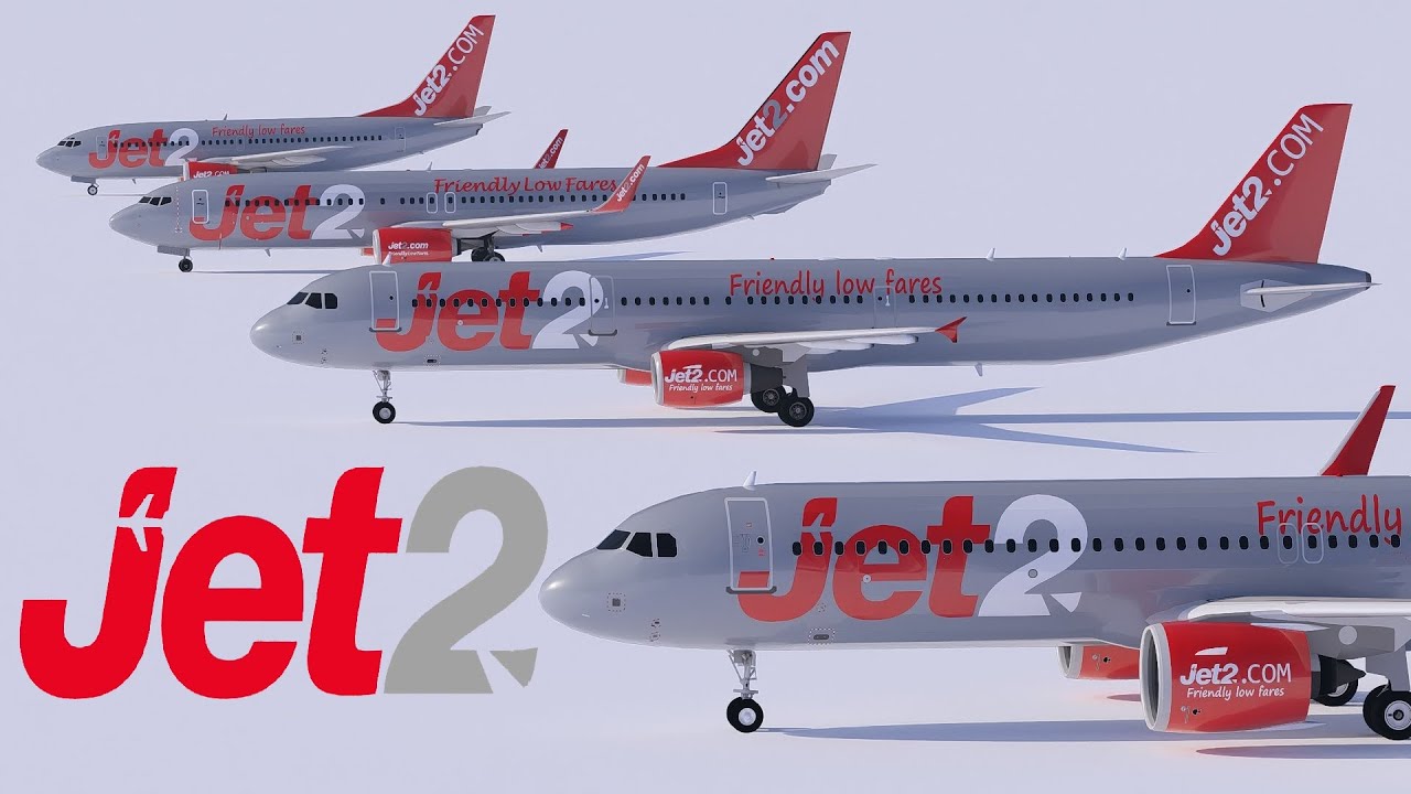 Обзор парка самолетов Jet2 (июль 2025 г.)