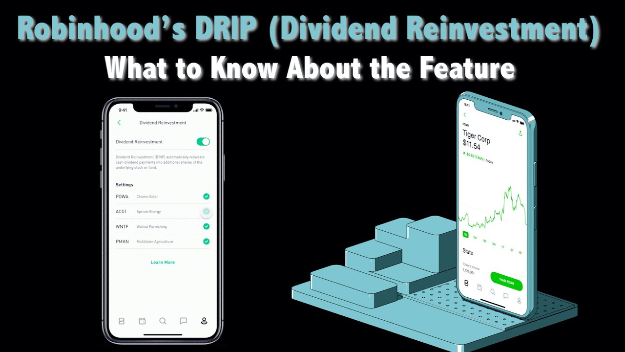 {QUICK TIP} Understanding Robinhood's DRIP (Dividend Reinvestment) Feature