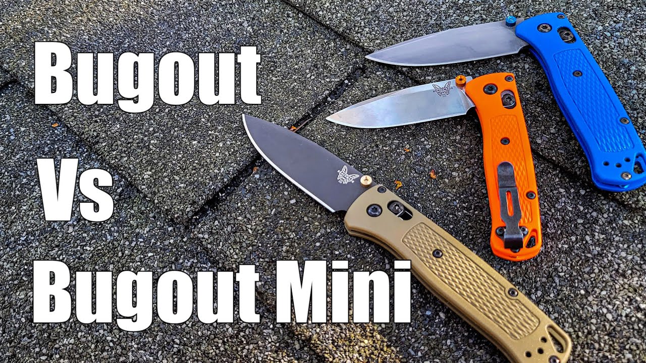 Benchmade Bugout vs Bugout Mini | Intuition Gear Review