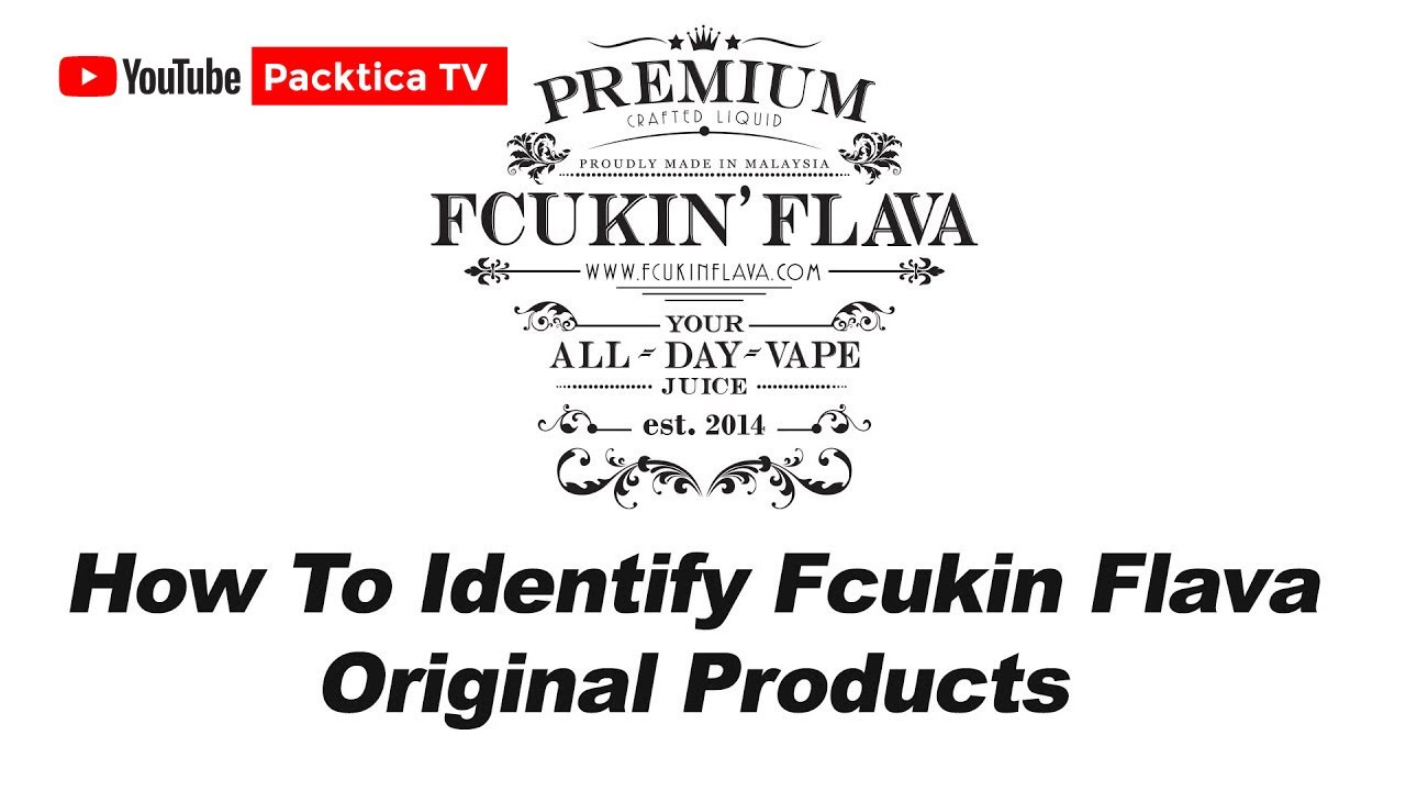 How to identify Original Fcukin Flava Products | PACKTICA
