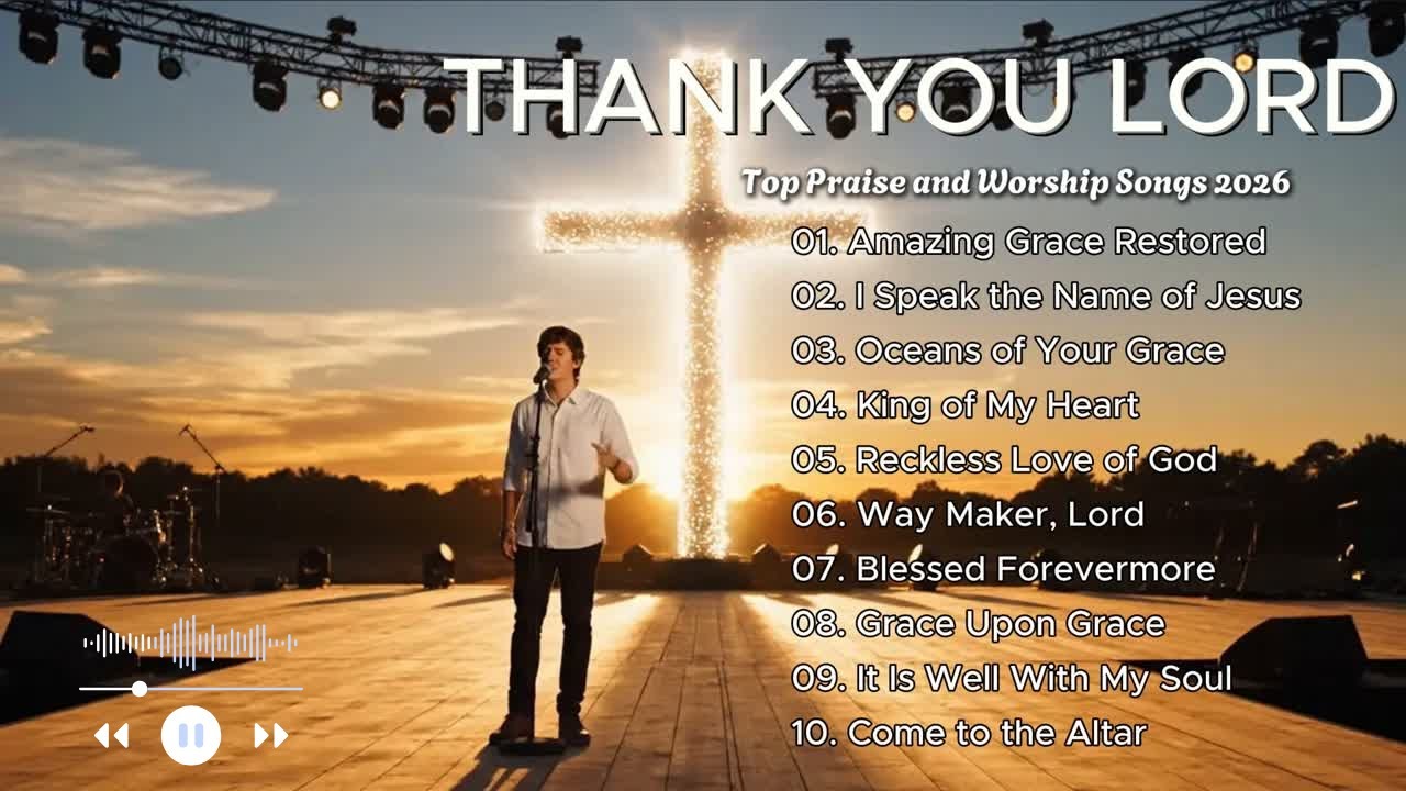 THANK YOU LORD ~ Best Christian Worship Songs of 2026 -Nonstop Christian Gospel Songs -Worship Songs