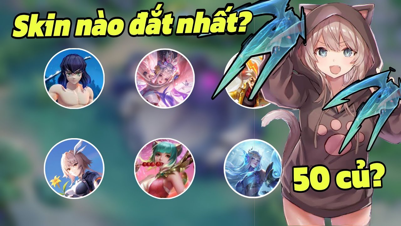 Những Skin Đắt Nhất Trong Liên Quân! (Đắt Hơn Cả Chiếc Xe Máy)