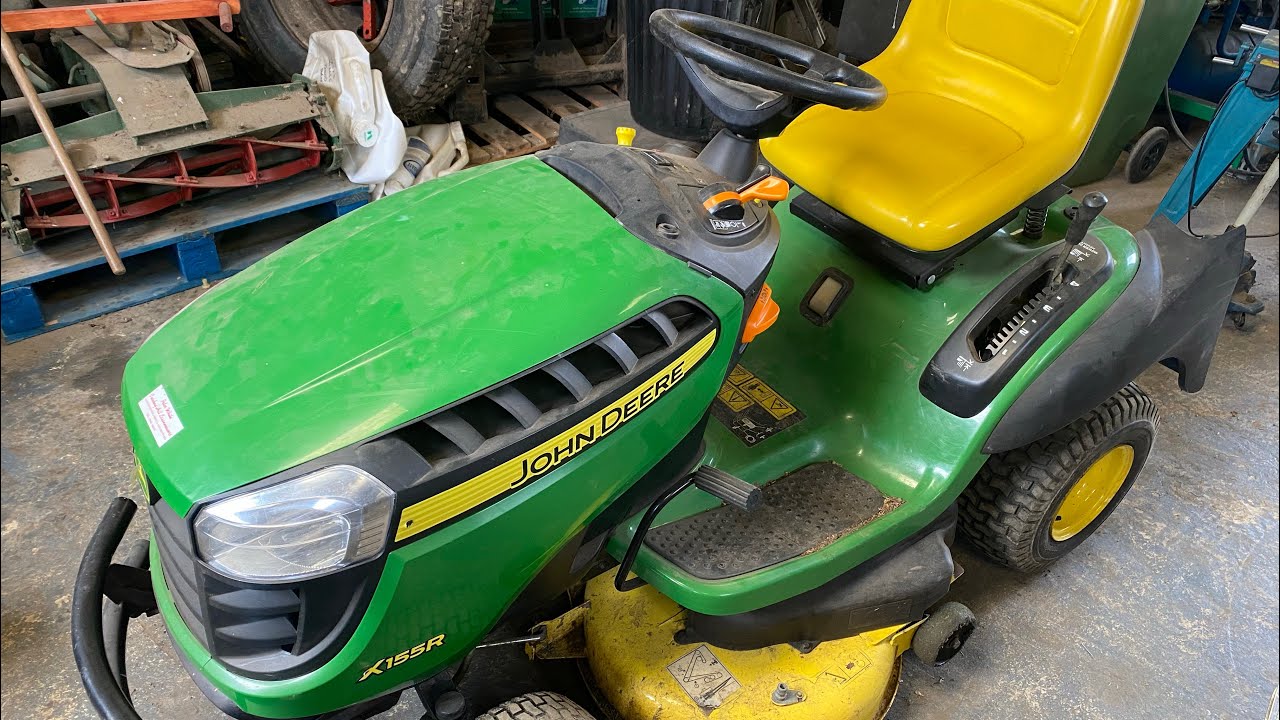 Keep it simple!! John Deere x155r ride on mower &ldquo;repair &ldquo;😬🫣🤦&zwj;♂️