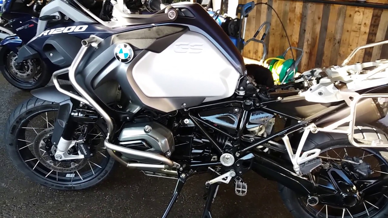 Cleaning a BMW R1200GS Adventure and Treating with Rust Blocker XCP by allyearbiker.co.uk
