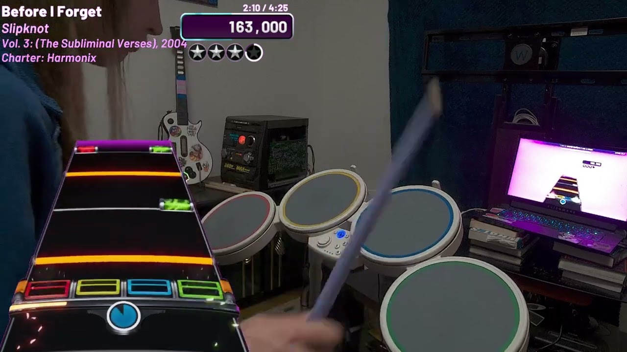 YARG Expert Drums Before I Forget by Slipknot