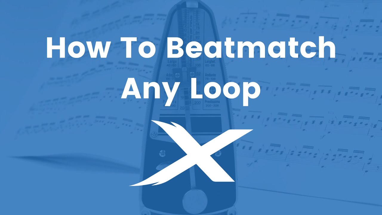 Two Ways To Beatmatch Any Loop | Mixcraft Quick Tips
