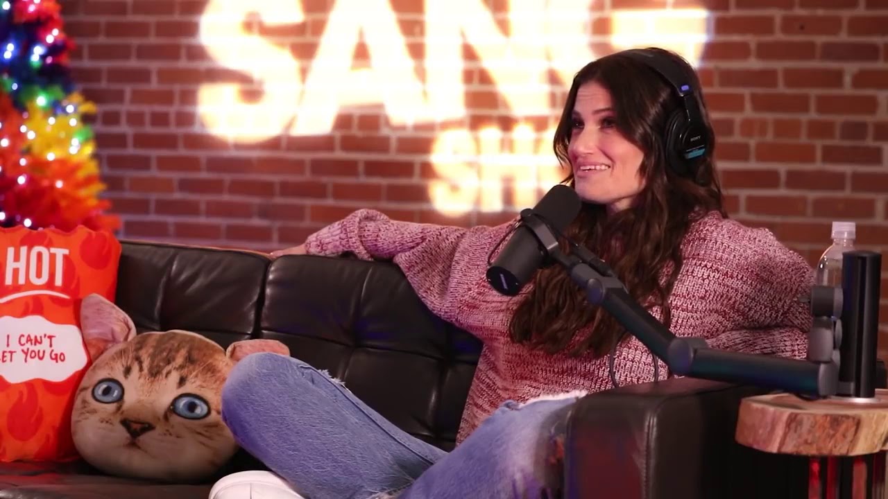 Idina Menzel talking about Brendon and his version of Into the Unknown
