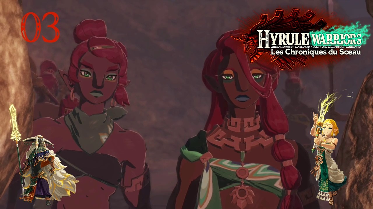 Les Gerudos attaquent le château (Hyrule Warriors: Les Chroniques du Sceau) 3/...