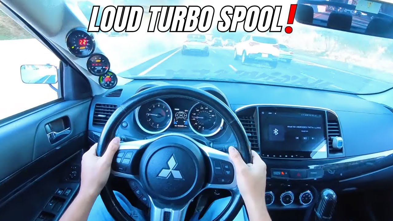 BIG TURBO EVO X POV DRIVE
