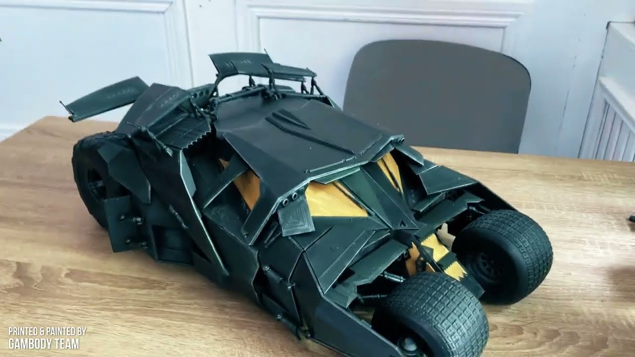 The Tumbler 3D Printing Model | Make Game Real