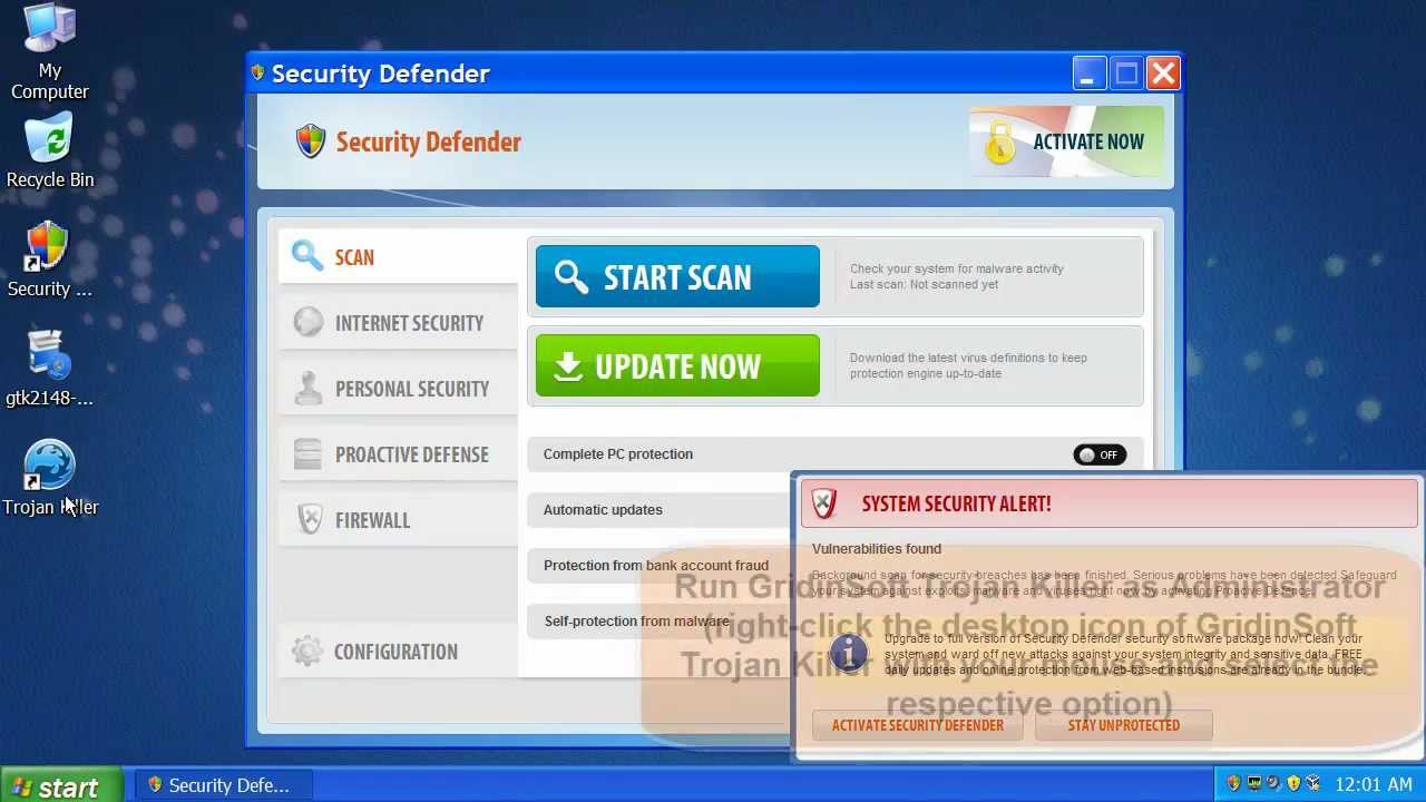 Security Defender virus (uninstall guide)