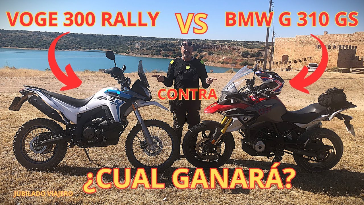 VOGE 300 RALLY - CONTRA - BMW G 310 GS 😮 ¿CUAL GANARÁ? 😮