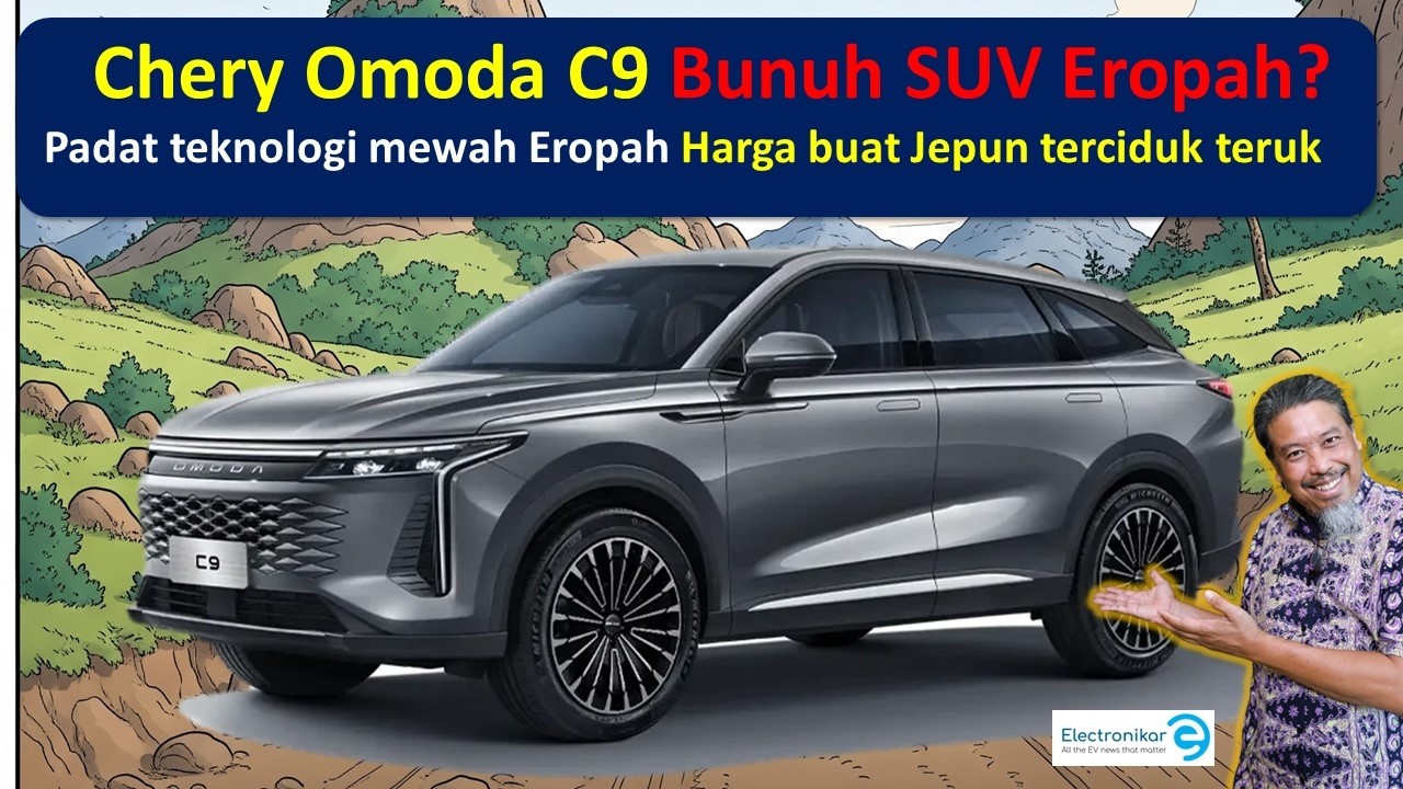 Teknologi Mewah Omoda C9 kalahkan jenama Eropah, Harga buat Jepun pun terciduk. Spec di Description