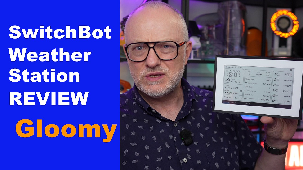 Обзор метеостанции SwitchBot (и календаря)