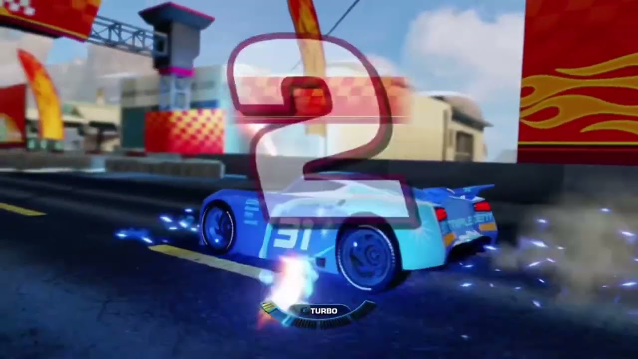 Cars 3 driven to win walkthrough #6 best lap challenge at Thomasville  and radiator springs