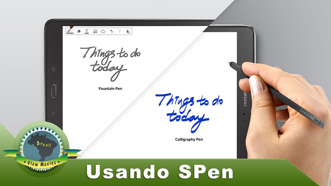 Review 2 Samsung Galaxy Tab A 9.7 📱 Usando caneta Spen + App
