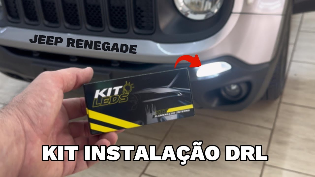 Kit instalação Jeep Renegade DRL